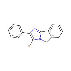 Brc1c(-c2ccccc2)nc2n1Cc1ccccc1-2 ZINC000000048366