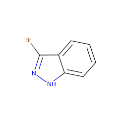 Brc1n[nH]c2ccccc12 ZINC000004037279