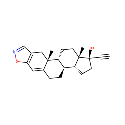 C#C[C@]1(O)CC[C@@H]2[C@H]3CCC4=Cc5oncc5C[C@]4(C)[C@@H]3CC[C@@]21C ZINC000007997791