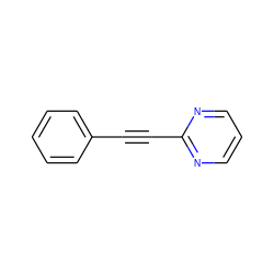 C(#Cc1ncccn1)c1ccccc1 ZINC000039236614