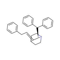 C(\Cc1ccccc1)=C1\C2CCN(CC2)[C@@H]1C(c1ccccc1)c1ccccc1 ZINC000001535852