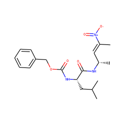 C/C(=C\[C@H](C)NC(=O)[C@H](CC(C)C)NC(=O)OCc1ccccc1)[N+](=O)[O-] ZINC001772603002