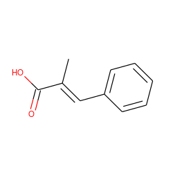 C/C(=C\c1ccccc1)C(=O)O ZINC000004521699