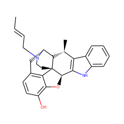 C/C=C/CN1CC[C@]23c4c5ccc(O)c4O[C@@H]2c2[nH]c4ccccc4c2[C@H](C)[C@H]3[C@H]1C5 ZINC000028123618