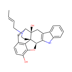 C/C=C/CN1CC[C@]23c4c5ccc(O)c4O[C@@H]2c2[nH]c4ccccc4c2C[C@@]3(O)[C@H]1C5 ZINC000028523479