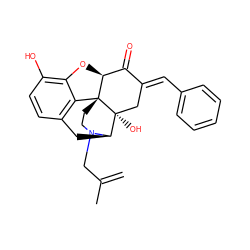 C=C(C)CN1CC[C@@]23c4c5ccc(O)c4O[C@H]2C(=O)/C(=C/c2ccccc2)C[C@@]3(O)[C@H]1C5 ZINC000169360494