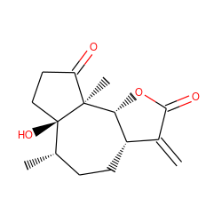 C=C1C(=O)O[C@@H]2[C@H]1CC[C@H](C)[C@]1(O)CCC(=O)[C@@]21C ZINC000004026171