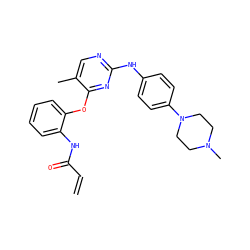 C=CC(=O)Nc1ccccc1Oc1nc(Nc2ccc(N3CCN(C)CC3)cc2)ncc1C ZINC001772608306