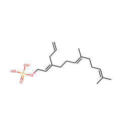 C=CC/C(=C\COP(=O)(O)O)CC/C=C(\C)CCC=C(C)C ZINC000028656262