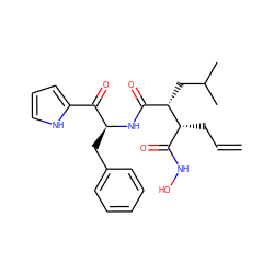 C=CC[C@H](C(=O)NO)[C@@H](CC(C)C)C(=O)N[C@@H](Cc1ccccc1)C(=O)c1ccc[nH]1 ZINC000003821598