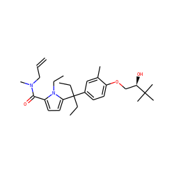 C=CCN(C)C(=O)c1ccc(C(CC)(CC)c2ccc(OC[C@@H](O)C(C)(C)C)c(C)c2)n1CC ZINC000653791421