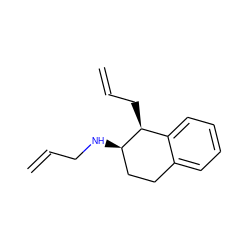 C=CCN[C@@H]1CCc2ccccc2[C@@H]1CC=C ZINC000027732944