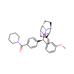 C=CCN1[C@H]2CC[C@H]1[C@H]1CC[C@H]2N1[C@H](c1ccc(C(=O)N2CCCCC2)cc1)c1cccc(OC)c1 ZINC000103149570