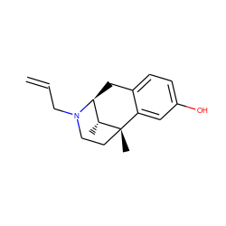 C=CCN1CC[C@@]2(C)c3cc(O)ccc3C[C@H]1[C@H]2C ZINC000100208249