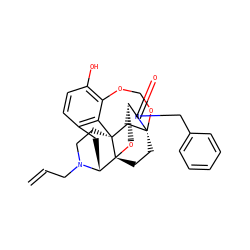 C=CCN1CC[C@@]23c4c5ccc(O)c4OCO[C@]46CC[C@@]2(O[C@H](C(=O)N4Cc2ccccc2)[C@H]63)[C@H]1C5 ZINC000169341281