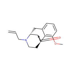 C=CCN1CC[C@]23CC(=O)CC[C@H]2[C@H]1Cc1cccc(OC)c13 ZINC000064415705