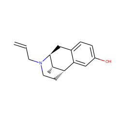 C=CCN1CC[C@H]2c3cc(O)ccc3C[C@H]1[C@H]2C ZINC000194944448