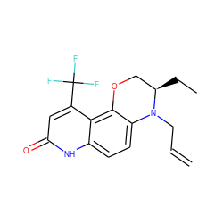 C=CCN1c2ccc3[nH]c(=O)cc(C(F)(F)F)c3c2OC[C@H]1CC ZINC000028953773