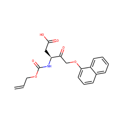 C=CCOC(=O)N[C@@H](CC(=O)O)C(=O)COc1cccc2ccccc12 ZINC000001541604