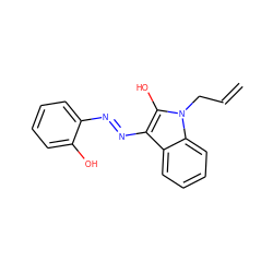 C=CCn1c(O)c(N=Nc2ccccc2O)c2ccccc21 ZINC000253986279