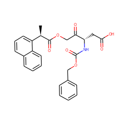 C[C@@H](C(=O)OCC(=O)[C@H](CC(=O)O)NC(=O)OCc1ccccc1)c1cccc2ccccc12 ZINC000058582614