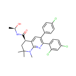 C[C@@H](O)NC(=O)[C@@H]1CC(C)(C)N(C)c2nc(-c3ccc(Cl)cc3Cl)c(-c3ccc(Cl)cc3)cc21 ZINC000049036698