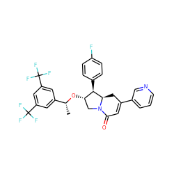 C[C@@H](O[C@H]1CN2C(=O)C=C(c3cccnc3)C[C@@H]2[C@@H]1c1ccc(F)cc1)c1cc(C(F)(F)F)cc(C(F)(F)F)c1 ZINC000049781018