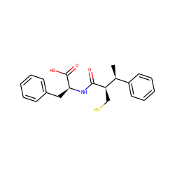 C[C@@H](c1ccccc1)[C@@H](CS)C(=O)N[C@@H](Cc1ccccc1)C(=O)O ZINC000003814198