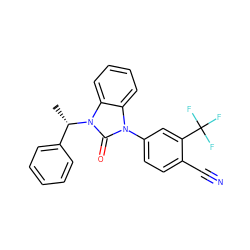 C[C@@H](c1ccccc1)n1c(=O)n(-c2ccc(C#N)c(C(F)(F)F)c2)c2ccccc21 ZINC000084617519