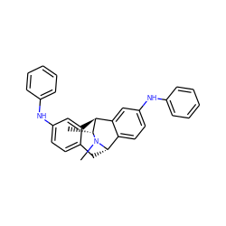 C[C@@H]1[C@H]2c3cc(Nc4ccccc4)ccc3C[C@@H](c3ccc(Nc4ccccc4)cc32)N1C ZINC000473245336