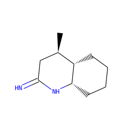 C[C@@H]1CC(=N)N[C@H]2CCCC[C@H]21 ZINC000004634582