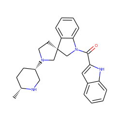 C[C@@H]1CC[C@H](N2CC[C@]3(CN(C(=O)c4cc5ccccc5[nH]4)c4ccccc43)C2)CN1 ZINC000073219248