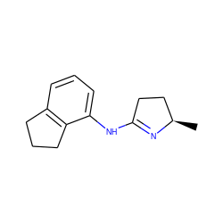 C[C@@H]1CCC(Nc2cccc3c2CCC3)=N1 ZINC000142977858