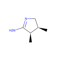 C[C@@H]1CN=C(N)[C@@H]1C ZINC000028371935