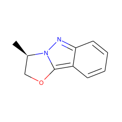 C[C@@H]1COc2c3ccccc3nn21 ZINC000095568636