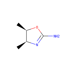 C[C@@H]1N=C(N)O[C@@H]1C ZINC000013588710