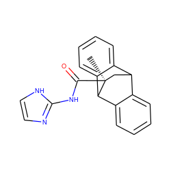 C[C@]1(C(=O)Nc2ncc[nH]2)CC2c3ccccc3C1c1ccccc12 ZINC000040901102