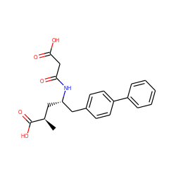 C[C@H](C[C@@H](Cc1ccc(-c2ccccc2)cc1)NC(=O)CC(=O)O)C(=O)O ZINC000013741346