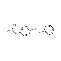 C[C@H](N)Cc1ccc(OCc2ccccc2)cc1 ZINC000006021006