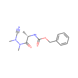 C[C@H](NC(=O)OCc1ccccc1)C(=O)N(C)N(C)C#N ZINC000066100476