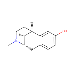 C[C@H]1[C@@H]2Cc3ccc(O)cc3[C@]1(C)CCN2C ZINC000100309252