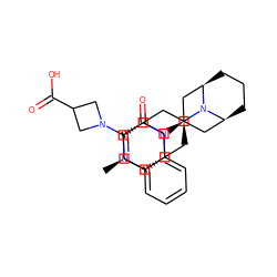 C[C@H]1C[C@H]2C[C@@H](C1)C[C@H](N1[C@H]3CCC[C@@H]1C[C@H](n1c(=O)c(N4CC(C(=O)O)C4)nc4ccccc41)C3)C2 ZINC001772626713