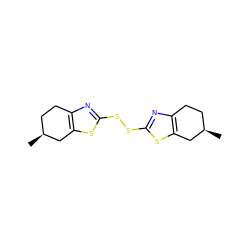 C[C@H]1CCc2nc(SSc3nc4c(s3)C[C@H](C)CC4)sc2C1 ZINC001772640981