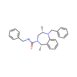 C[C@H]1c2ccccc2N(Cc2ccccc2)[C@@H](C)CN1C(=O)NCc1ccccc1 ZINC001772640403