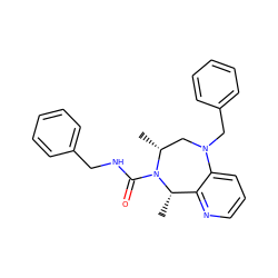 C[C@H]1c2ncccc2N(Cc2ccccc2)C[C@@H](C)N1C(=O)NCc1ccccc1 ZINC001772633966