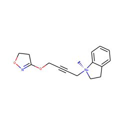 C[N@@+]1(CC#CCOC2=NOCC2)CCc2ccccc21 ZINC000253664410