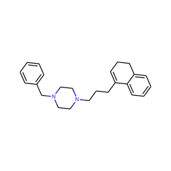 C1=C(CCCN2CCN(Cc3ccccc3)CC2)c2ccccc2CC1 ZINC000022938184