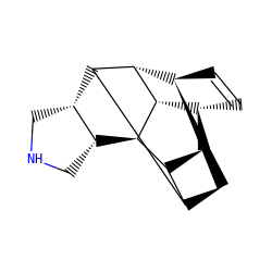 C1=C[C@@H]2[C@@H]3[C@@H]4[C@H]5[C@@H]6CNC[C@@H]6[C@@H]6[C@@H]([C@@H]52)[C@@H]1[C@H]3[C@H]46 ZINC000299861714