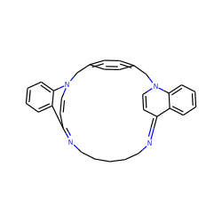 C1=CN2Cc3ccc(cc3)CN3C=CC(=NCCCCCN=C1c1ccccc12)c1ccccc13 ZINC000377853465