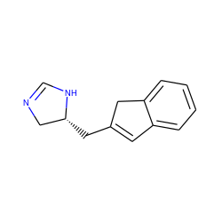 C1=NC[C@@H](CC2=Cc3ccccc3C2)N1 ZINC000013862108